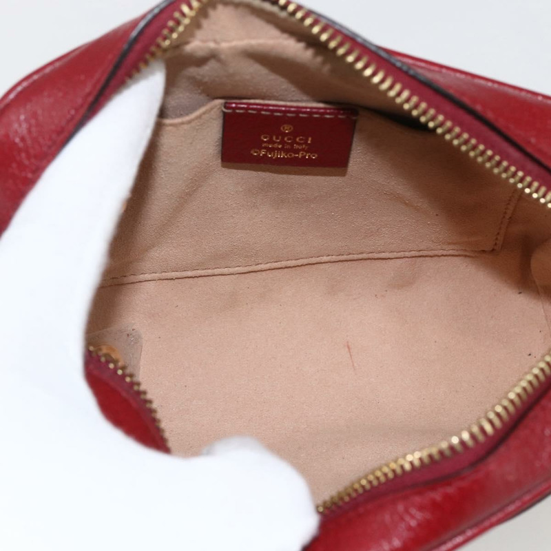 【日本直送】GUCCI GUCCI × 哆啦A夢 Micro GG Supreme 包 PVC 米色 金色 647784 正品 149862SM-9