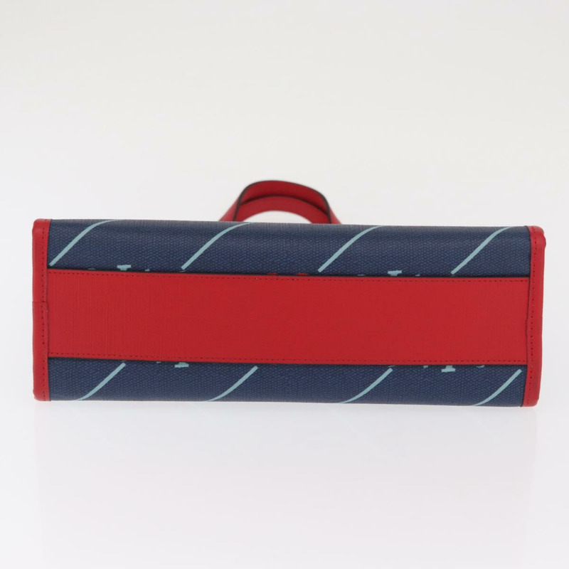 【日本直送】GUCCI 托特包 PVC 海軍藍/銀色 605614 正品 159842M-4