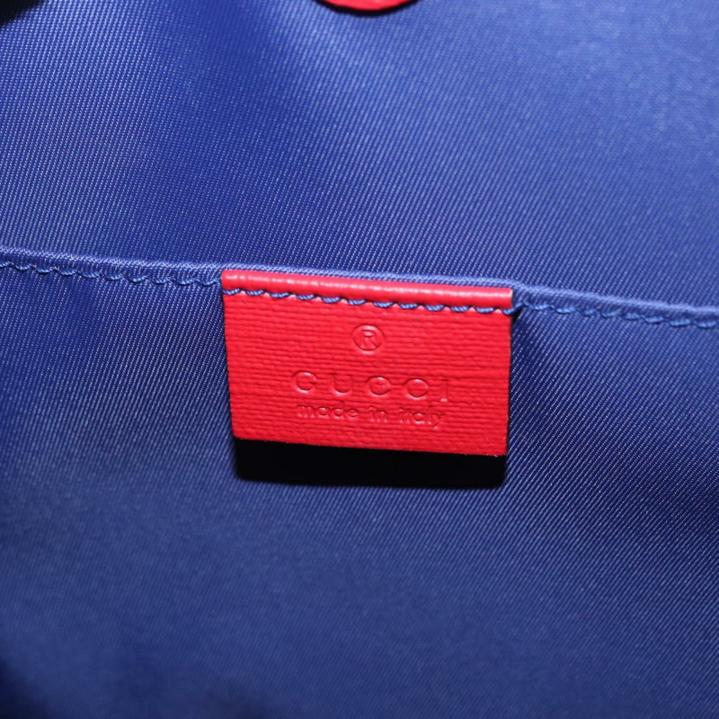 【日本直送】GUCCI 托特包 PVC 海軍藍/銀色 605614 正品 159842M-16