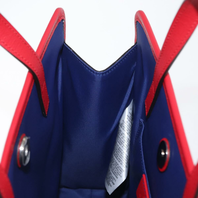 【日本直送】GUCCI 托特包 PVC 海軍藍/銀色 605614 正品 159842M-17