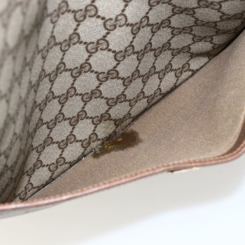 【日本直送】GUCCI GG Supreme Web Sherry Line 手提包 PVC 米色 39 02 003 正品 ep13207V-9