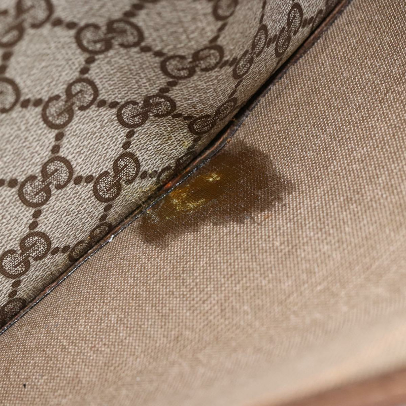【日本直送】GUCCI GG Supreme Web Sherry Line 手提包 PVC 米色 39 02 003 正品 ep13207V-10