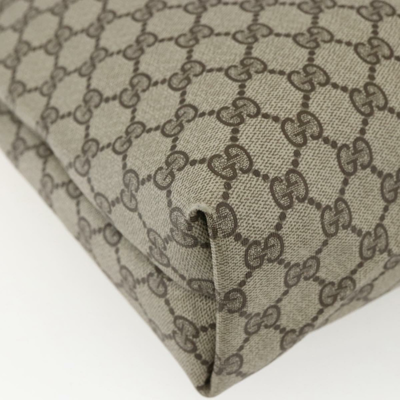 【日本直送】GUCCI GG Supreme Web Sherry Line 手提包 PVC 米色 39 02 003 正品 ep13207V-16