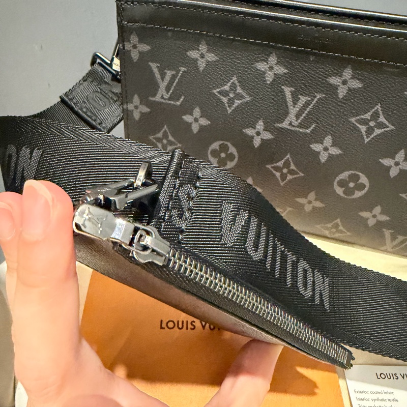 LV Louis Vuitton M81124 黑武士 二合一 斜背包-12