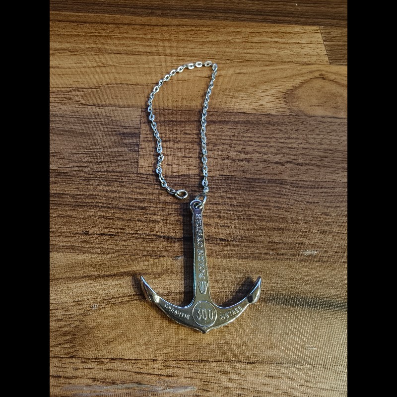 國外帶回超級難收藏勞力士絕版海錨吊飾-0