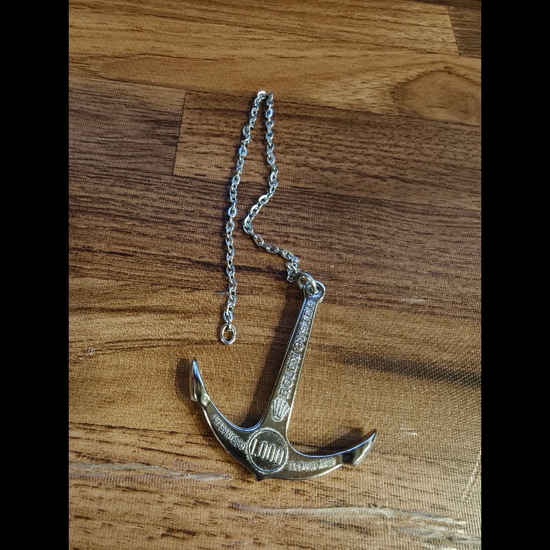 國外帶回超級難收藏勞力士絕版海錨吊飾-3