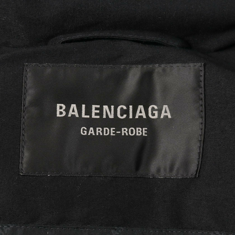 巴黎世家 (BALENCIAGA) BOXY 羽絨外套 其他外套 尼龍 黑色 二手 男款-2