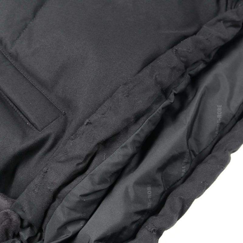 巴黎世家 (BALENCIAGA) BOXY 羽絨外套 其他外套 尼龍 黑色 二手 男款-12