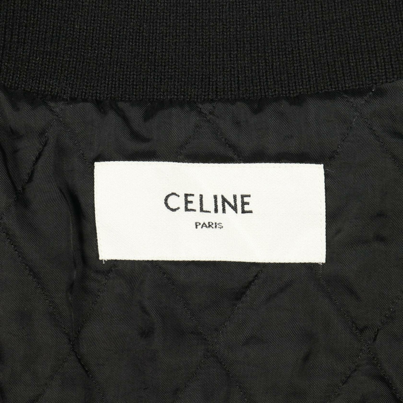 CELINE 黑色皮夾克 #48 二手男款-2