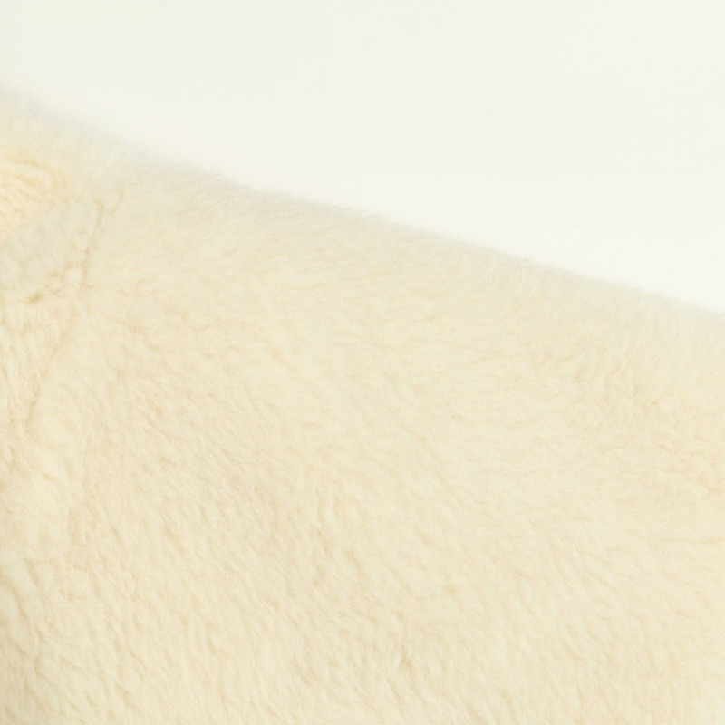 MAX MARA TEDDY 泰迪熊圖案 其他外套 羊毛 絲綢 羊駝毛 白色 二手 女款-5