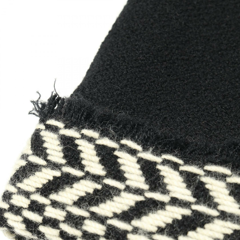 香奈兒 COCO Mark 斜紋軟呢外套 P24497 V15066 羊毛 黑白 二手 女款-7