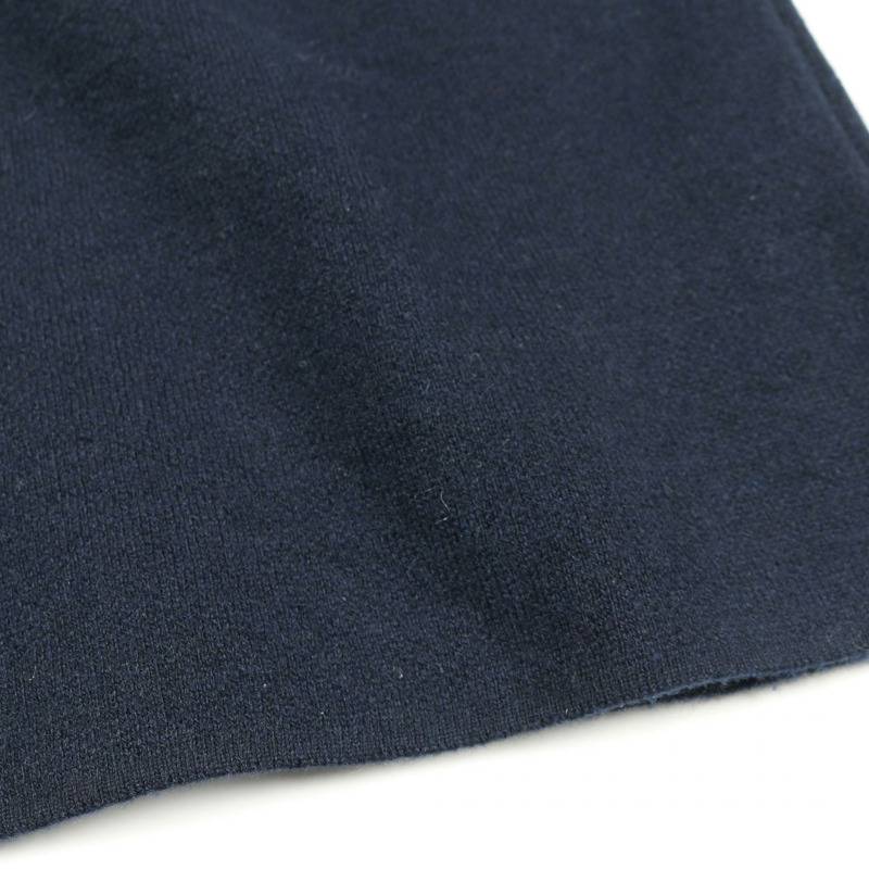 愛馬仕針織衫 #36 短袖 3E2609D5 羊絨棉 海軍藍 二手 女款-6