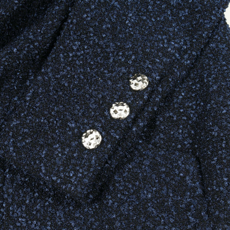 香奈兒其他外套 尼龍聚酯纖維/棉 海軍藍 二手 女-6