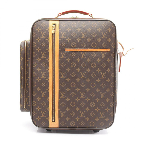 路易威登 (LOUIS VUITTON) 50 Bosphore 旅行拉桿箱 M23259 帆布皮革棕色二手