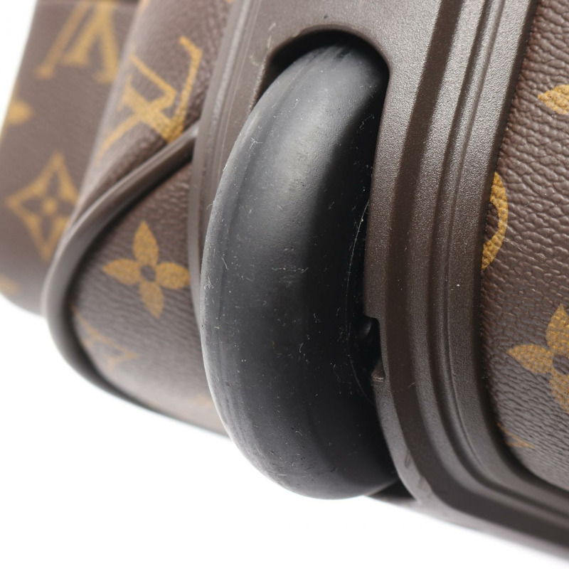 路易威登 (LOUIS VUITTON) 50 Bosphore 旅行拉桿箱 M23259 帆布皮革棕色二手-6