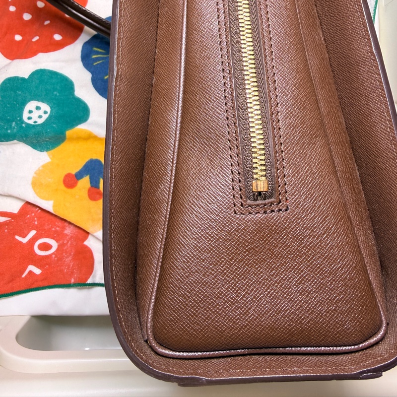 LOUIS VUITTON 棕色 棋盤格帆布 Triana 手提包 N51155-9