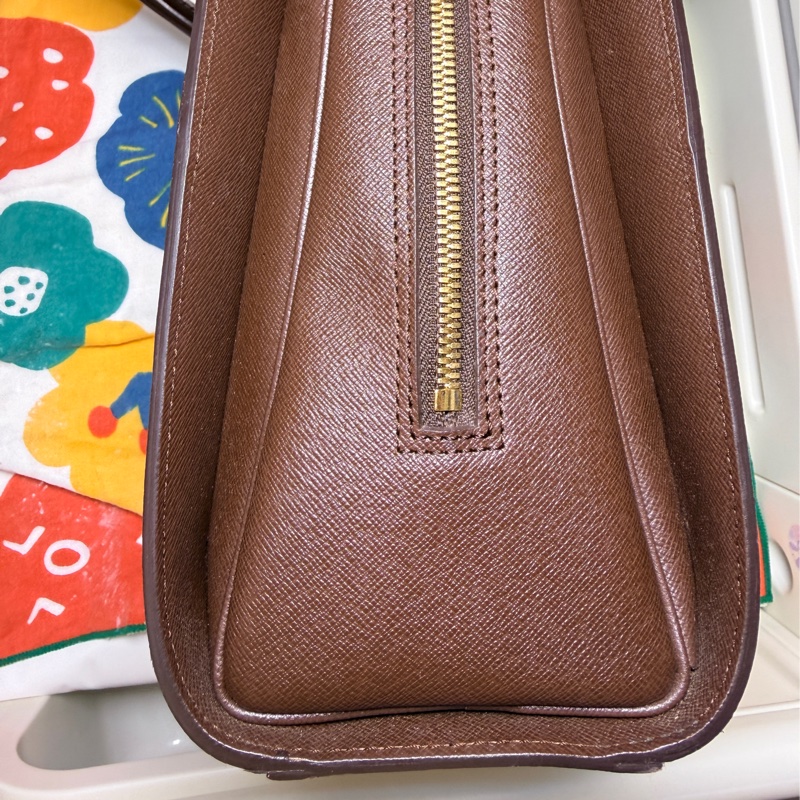 LOUIS VUITTON 棕色 棋盤格帆布 Triana 手提包 N51155-10