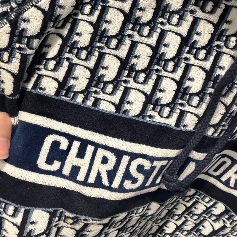 Dior 老花 毛巾布 連帽上衣 L-2