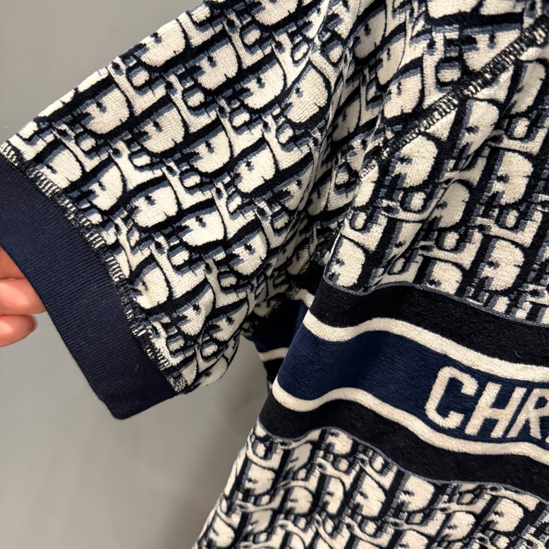 Dior 老花 毛巾布 連帽上衣 L-6