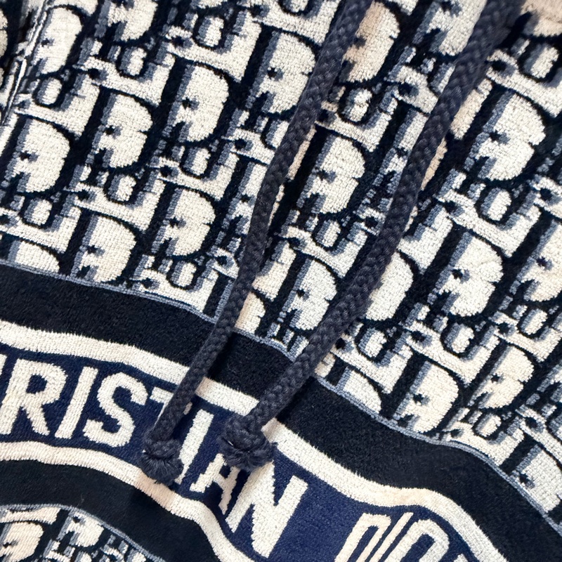 Dior 老花 毛巾布 連帽上衣 L-18