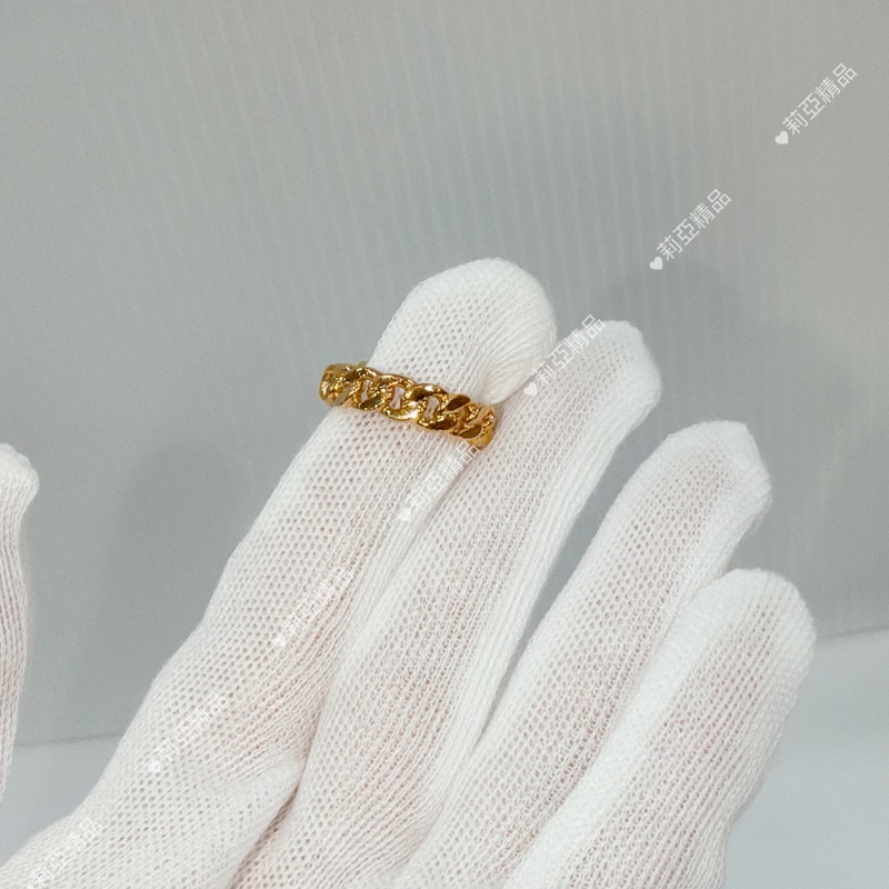 莉亞精品♡ Dior 水鑽戒指 #M 近新美品-2