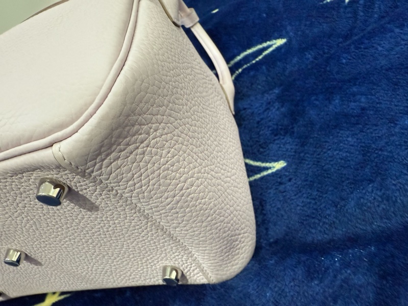 Hermes Lindy26 夢幻紫 銀釦 U刻 TC皮-7