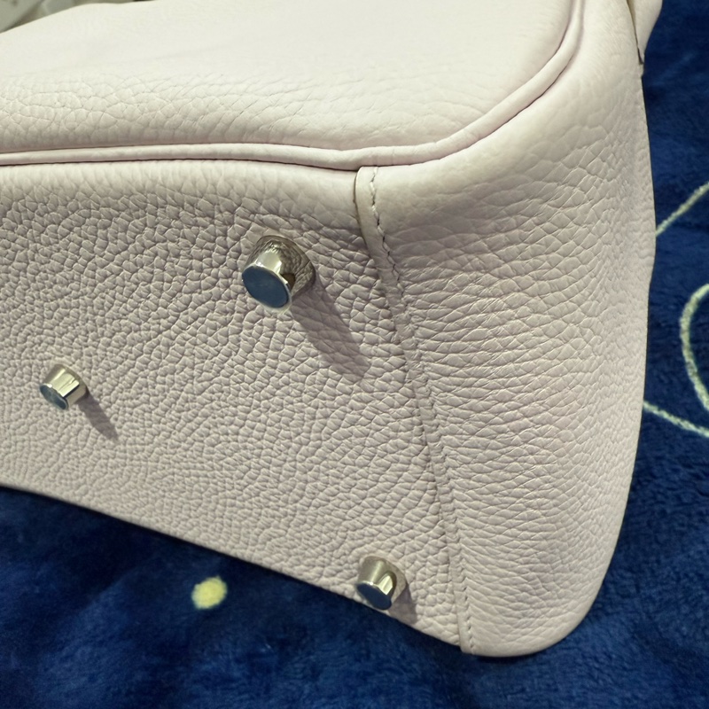 Hermes Lindy26 夢幻紫 銀釦 U刻 TC皮-8