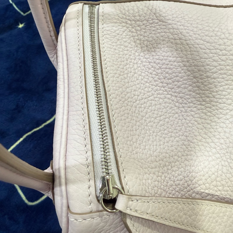 Hermes Lindy26 夢幻紫 銀釦 U刻 TC皮-18