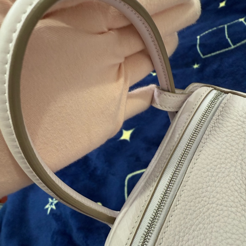 Hermes Lindy26 夢幻紫 銀釦 U刻 TC皮-23