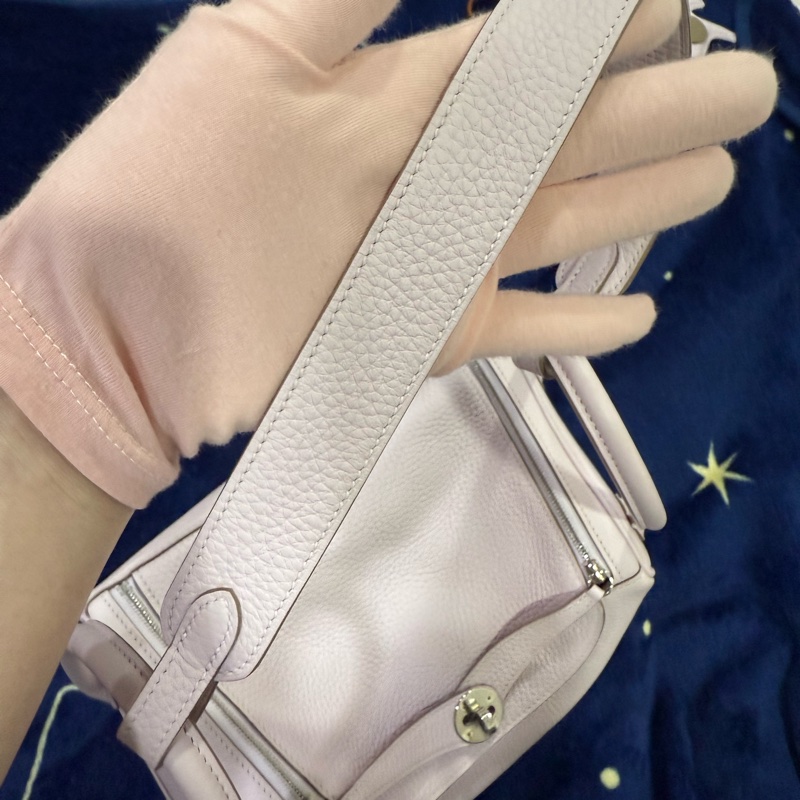 Hermes Lindy26 夢幻紫 銀釦 U刻 TC皮-26