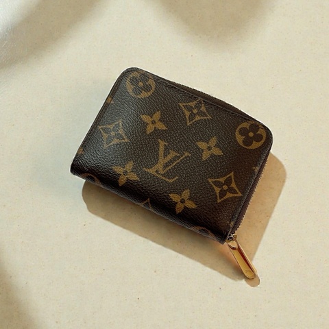 莉亞精品♡LV m60067 老花ㄇ拉雙層零錢包 二手