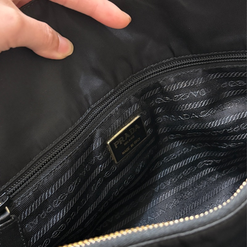 Prada 雙背鏈條包/實用包款/媽媽包-12