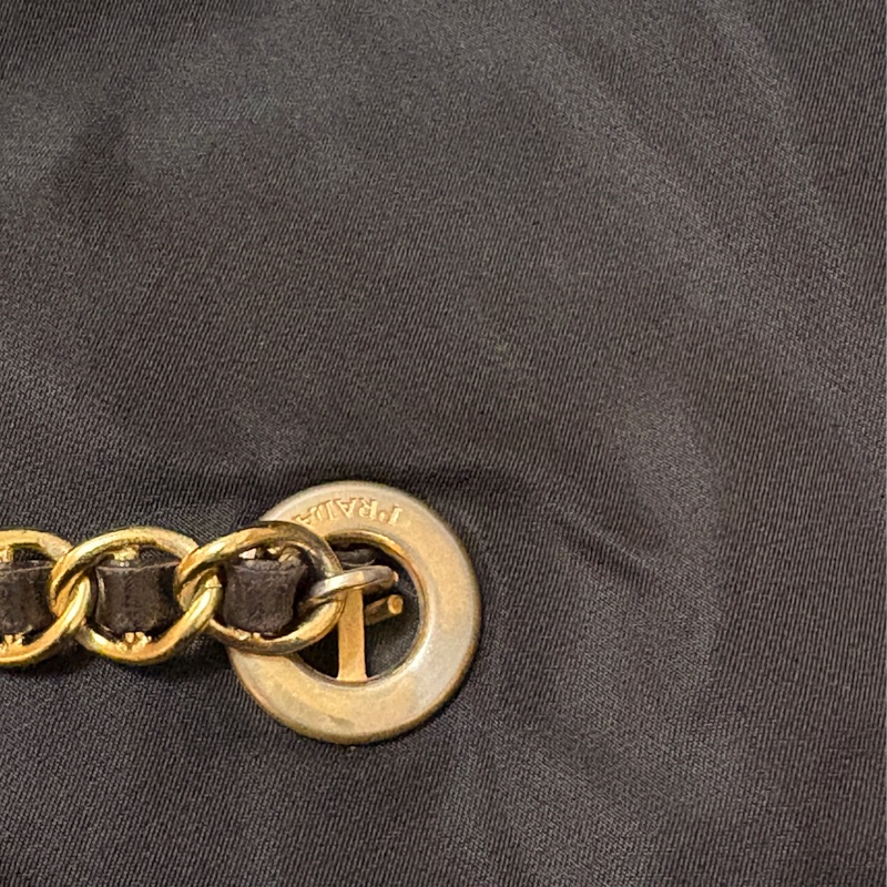 Prada 雙背鏈條包/實用包款/媽媽包-14