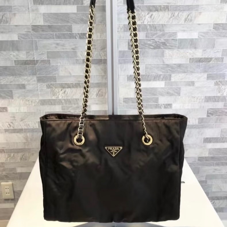Prada 雙背鏈條包/實用包款/媽媽包-4