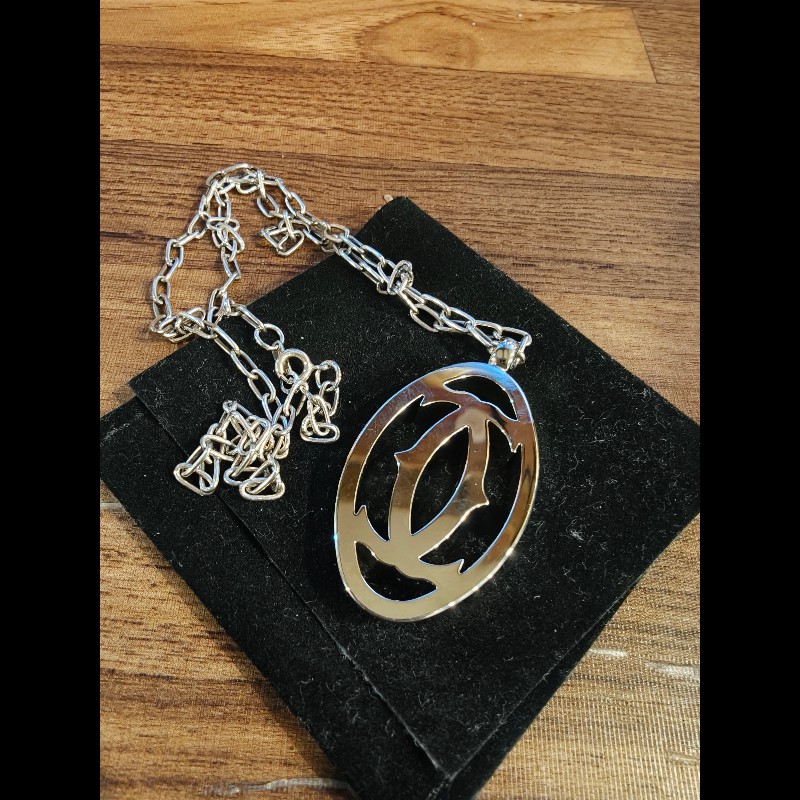 日本帶回絕版Cartier925重量26.4g 附原廠卡迪亞保存袋-6