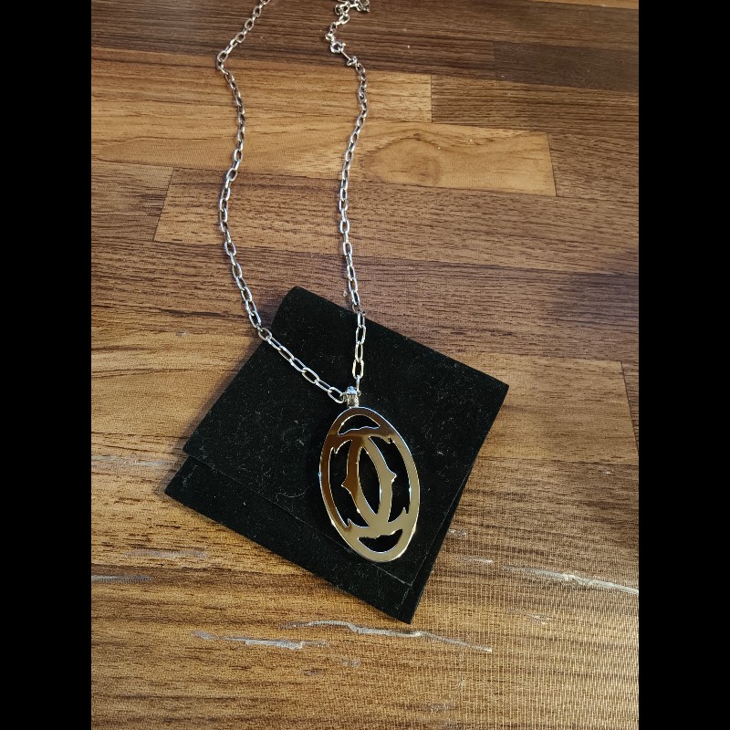 日本帶回絕版Cartier925重量26.4g 附原廠卡迪亞保存袋-8