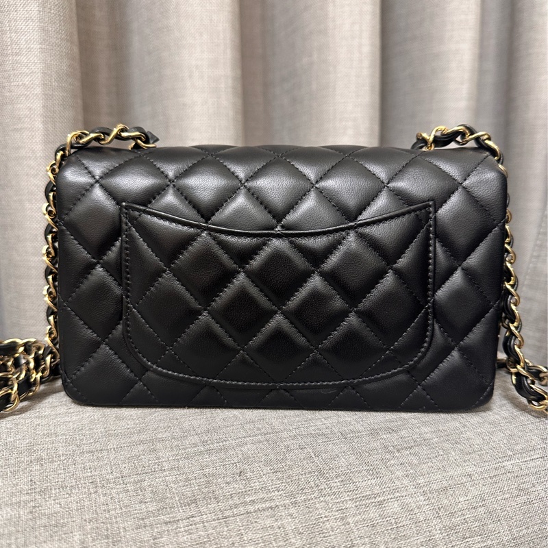 Chanel 香奈兒 cf20 cf mini 大mini 全新閒置 台灣專櫃購證-2