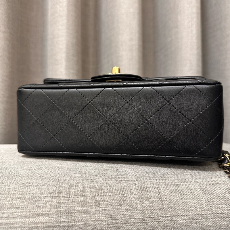 Chanel 香奈兒 cf20 cf mini 大mini 全新閒置 台灣專櫃購證-3