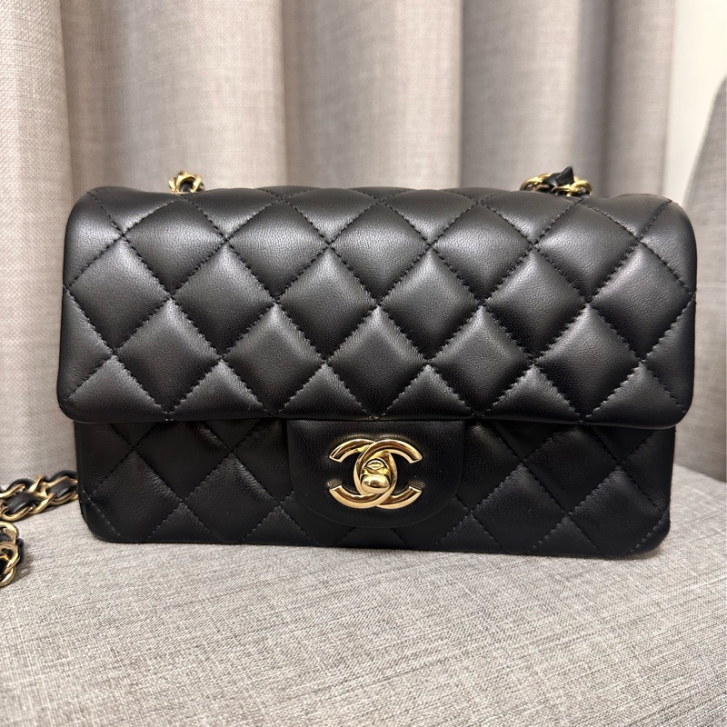 Chanel 香奈兒 cf20 cf mini 大mini 全新閒置 台灣專櫃購證-5