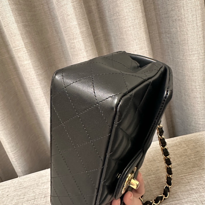 Chanel 香奈兒 cf20 cf mini 大mini 全新閒置 台灣專櫃購證-10