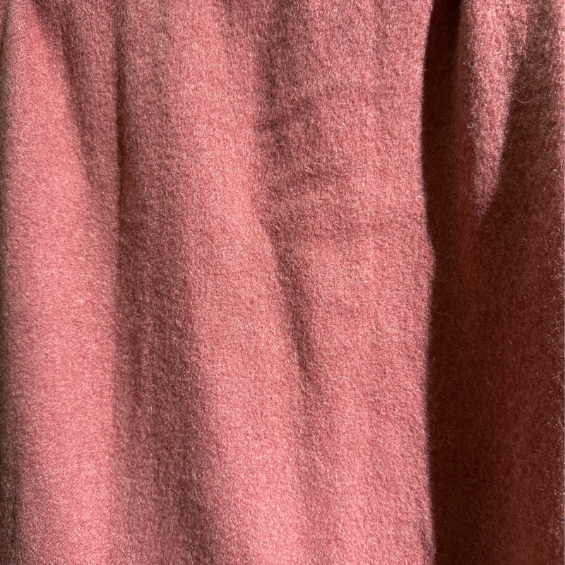 Chloe 寇伊 粉色羊毛圍巾-13