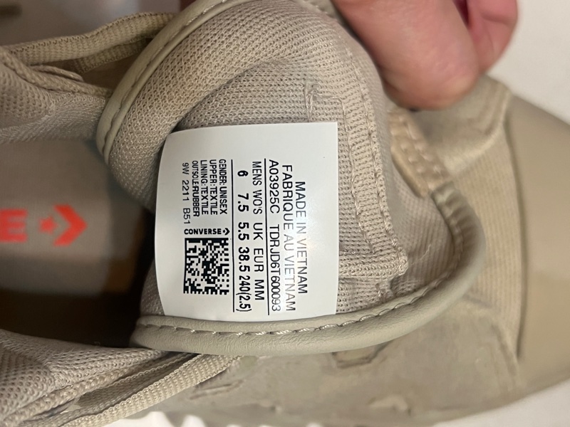 Converse 帆布鞋 Run Star Motion CX 女鞋 UK5.5碼奶茶色 卡其 厚底 增高 麂皮-4