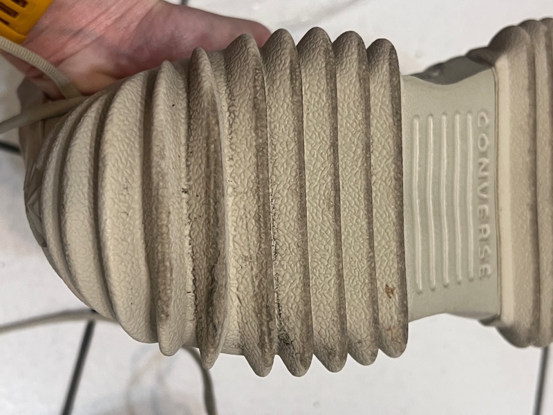 Converse 帆布鞋 Run Star Motion CX 女鞋 UK5.5碼奶茶色 卡其 厚底 增高 麂皮-7