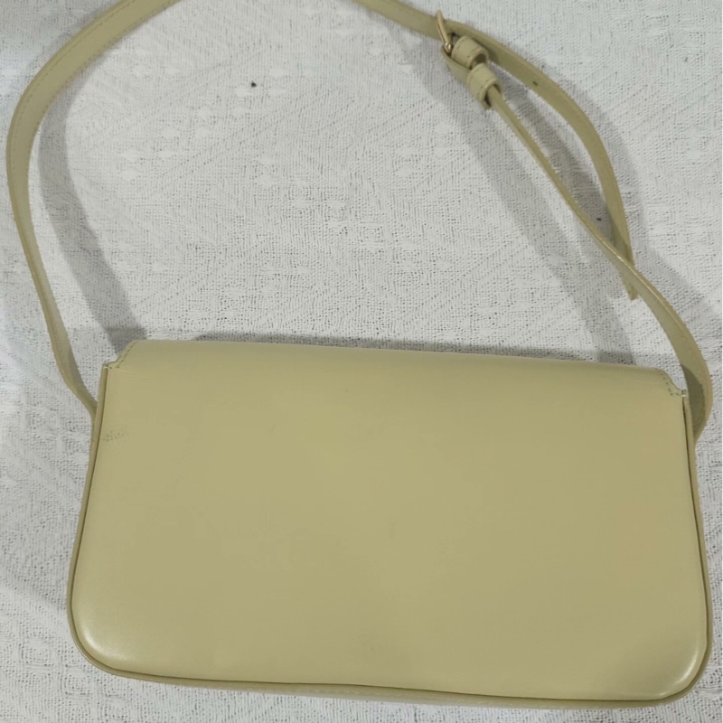 【95新 ✨ 全網最低價!】Celine 凱旋門 腋下包Teen 小雞黃-5