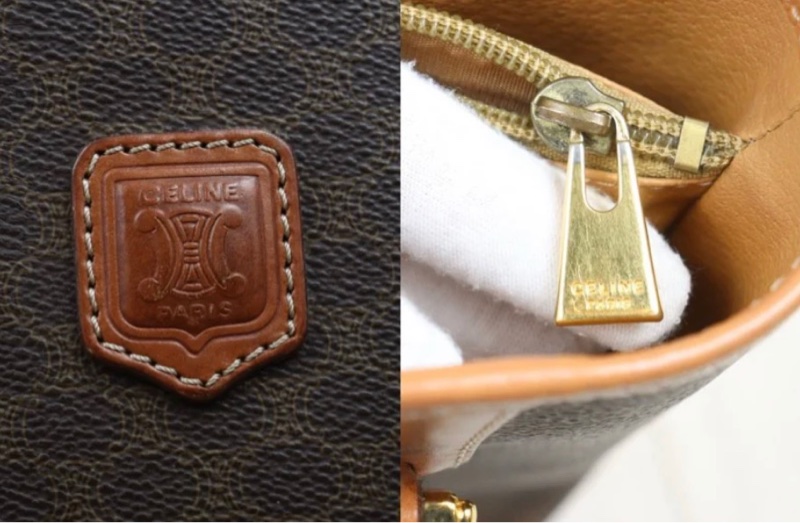 「JL精品代購」9新 Celine 老花水桶托特菜籃子-11