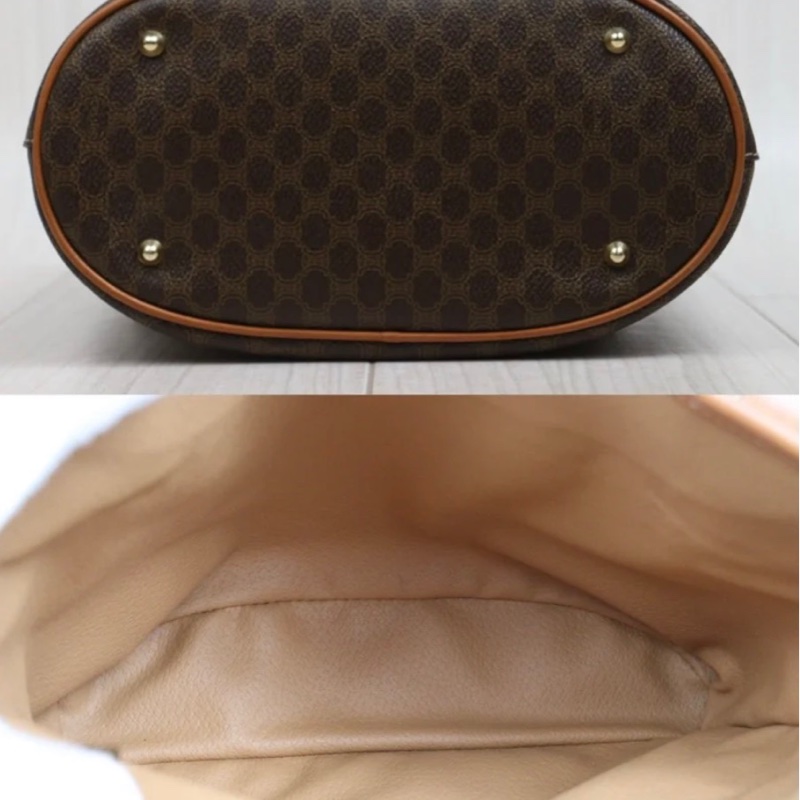 「JL精品代購」98新 Celine 老花水桶托特菜籃子-7