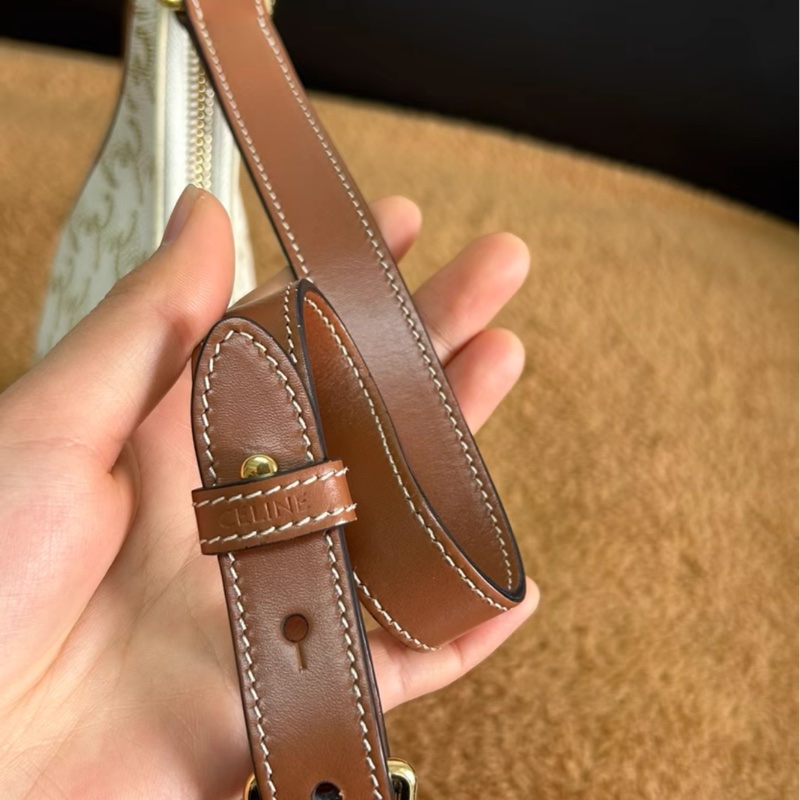 【95新 ✨ 全網最低價！】Celine 老花 AVA 腋下包經典保值款-7