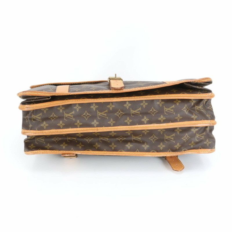 路易威登 Monogram Sac Kleber M58122 男士皮革波士頓包-5