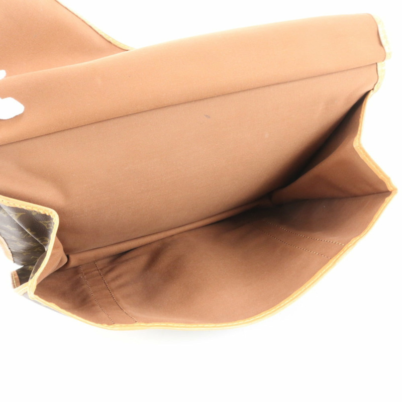 路易威登 Monogram Sac Kleber M58122 男士皮革波士頓包-6