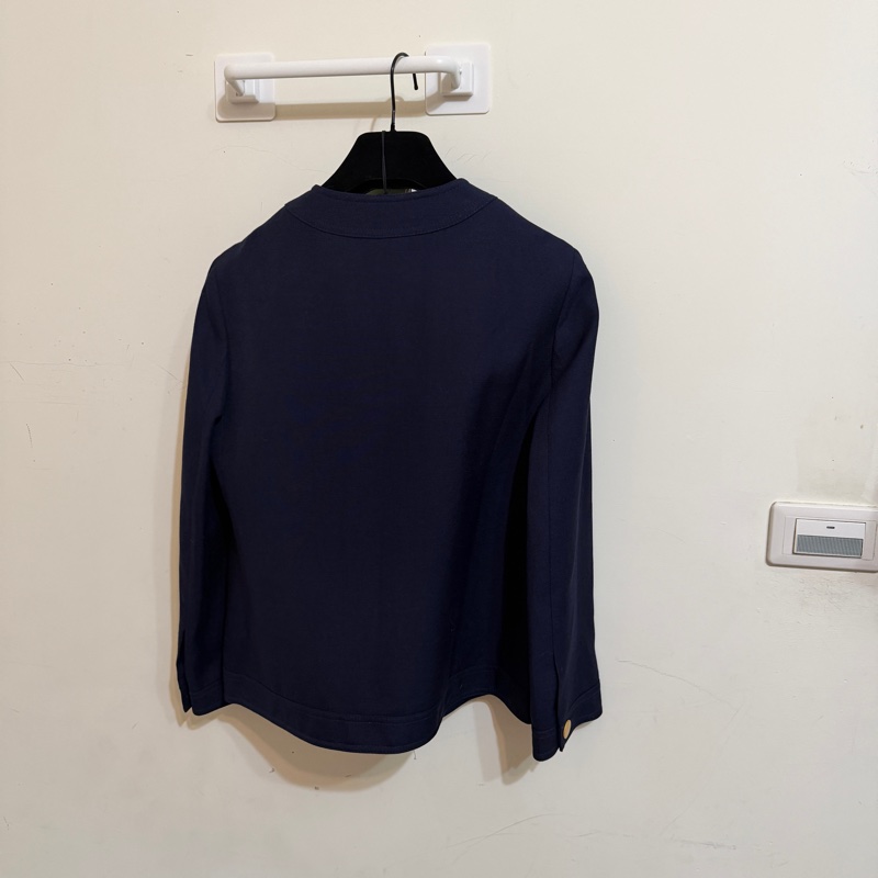 914intheair精品代購『全新閒置』Gucci 海軍藍金釦西裝外套-10